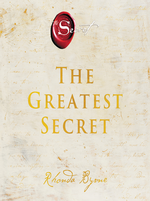Title details for The Greatest Secret by Rhonda Byrne - Wait list